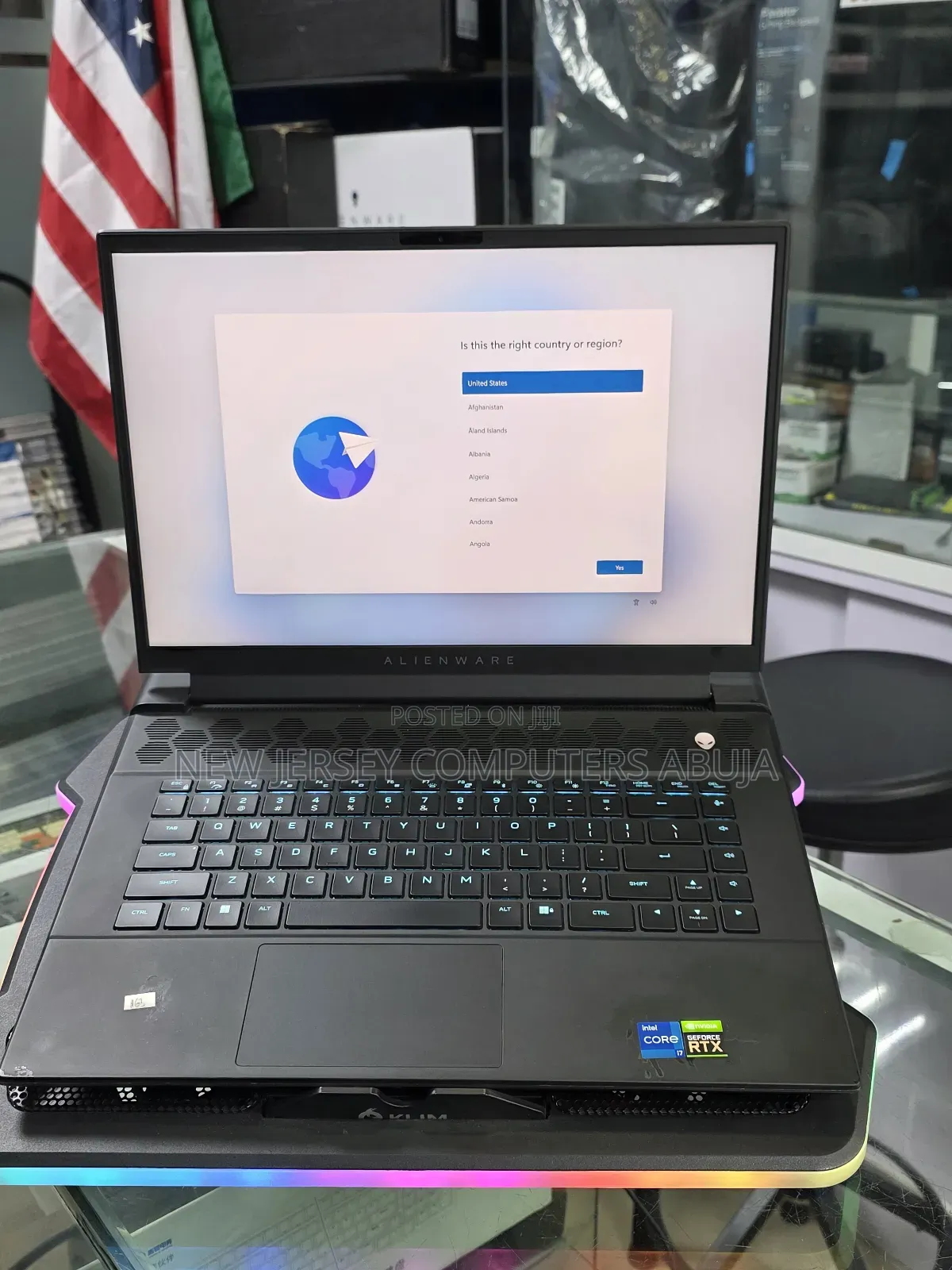 Laptop Dell Alienware M16 r1 16GB Intel Core i7 SSD 1T