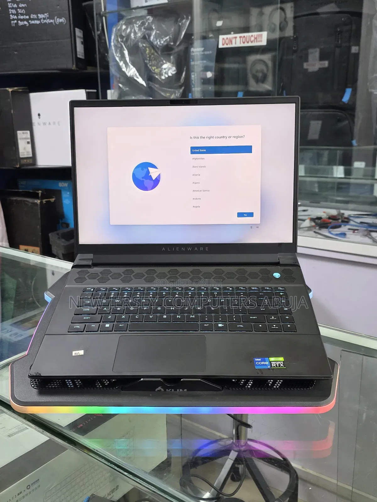 Laptop Dell Alienware M16 r1 16GB Intel Core i7 SSD 1T