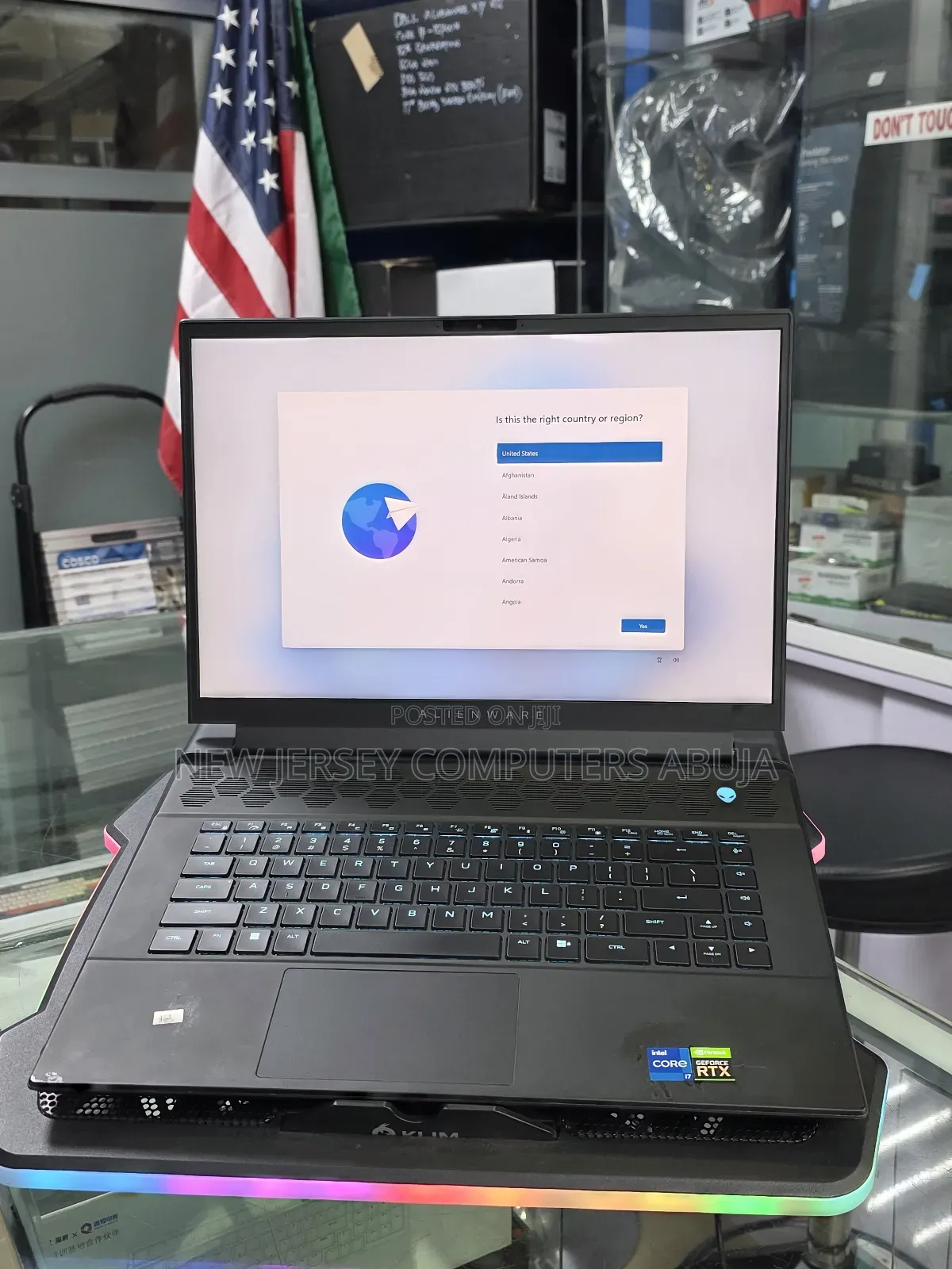Laptop Dell Alienware M16 r1 16GB Intel Core i7 SSD 1T