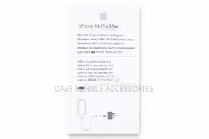 iPhone 14 Pro Max 25w Usb-C Power Adapter With Usb C