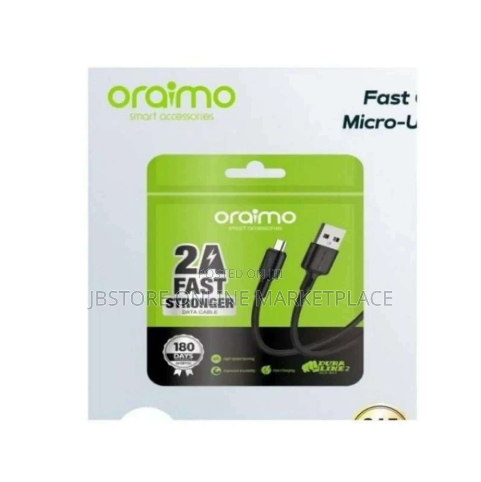 Original Oraimo Fast Android Charging Usb Cable