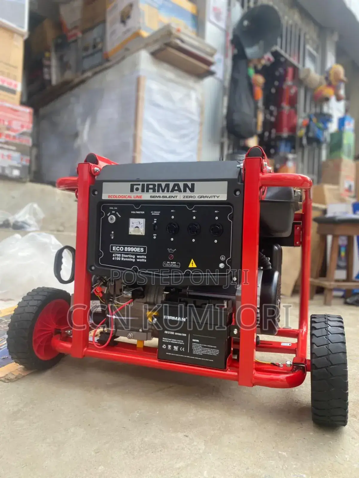 Firman Ecological-Line 8990es Generator. 6.7kva.