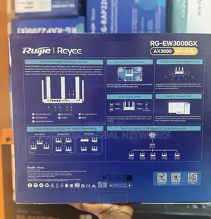 Ruijie Rg-Ew3000gx Wi-Fi 6 Dual-Band Gigabit Router.
