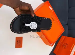 Hermes Luxury Grade Palm Black Leather