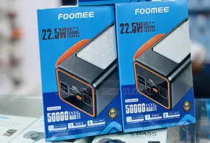 Foomee 50000mah Power Bank 22.5% Fast
