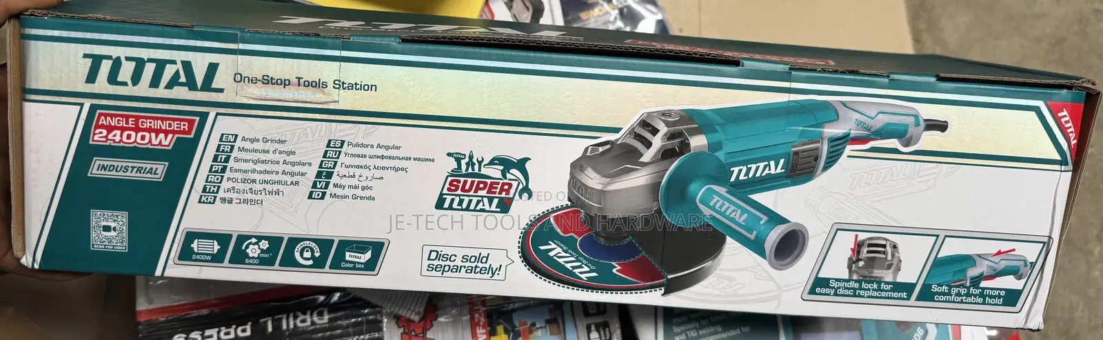 Total Angle Grinder 2400w