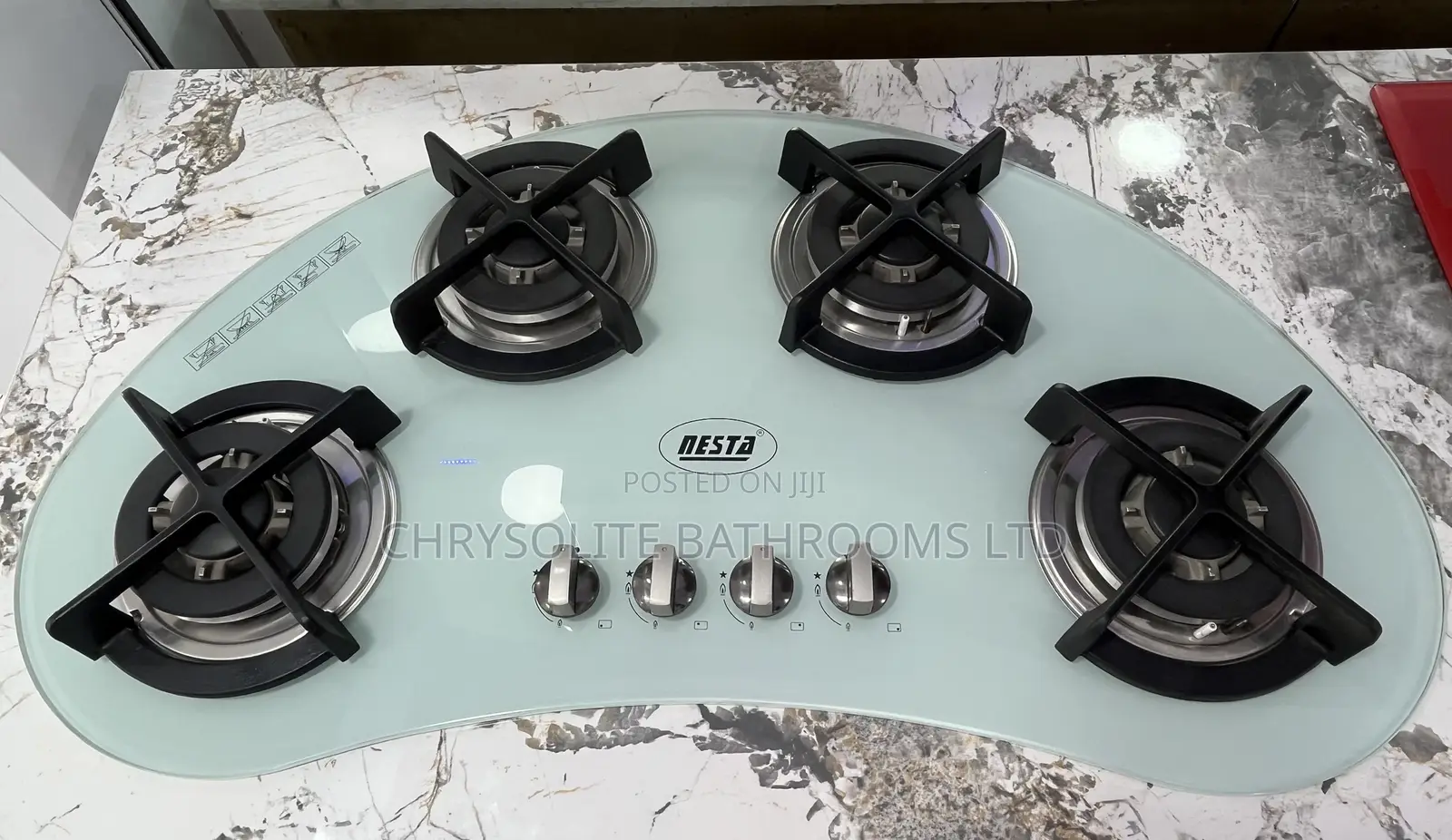 Kitchen Cooktop (White)