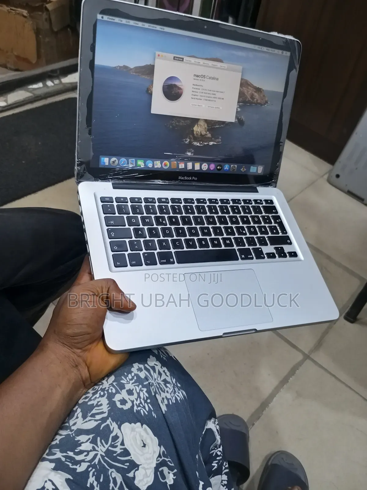 Laptop Apple MacBook Pro 8GB Intel Core i7 HDD 500GB