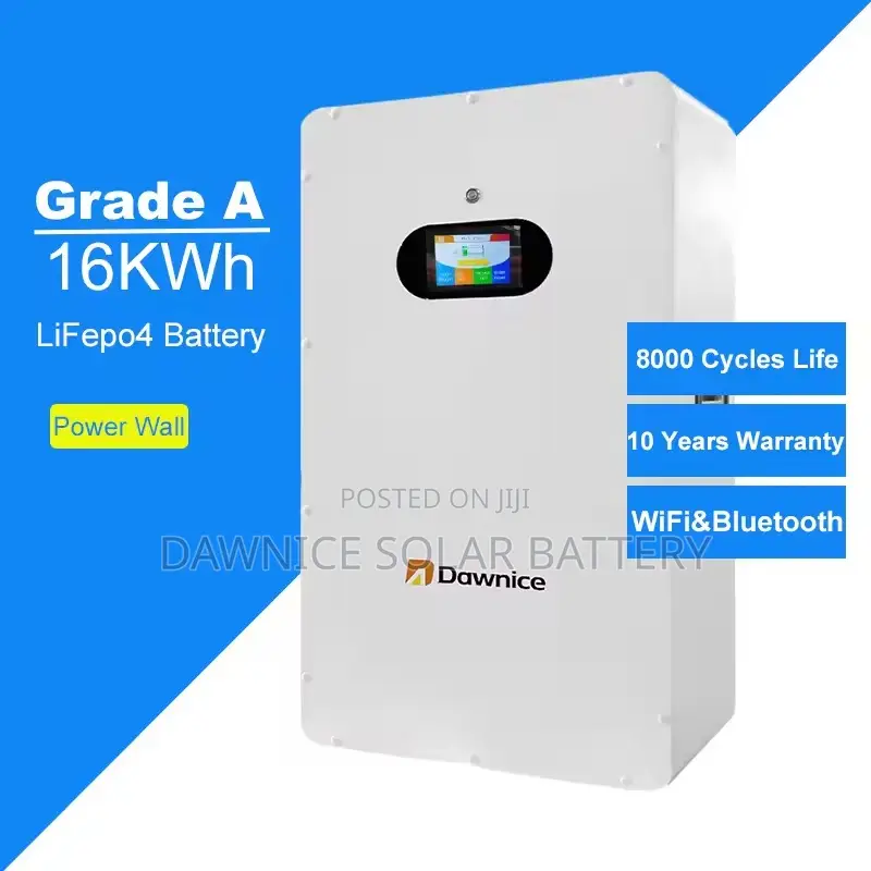 16kwh High Capacity Lithium Battery for Solar Systems