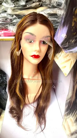 Quality 22 Inches Straight Wig With Frontal/ Other Length Available