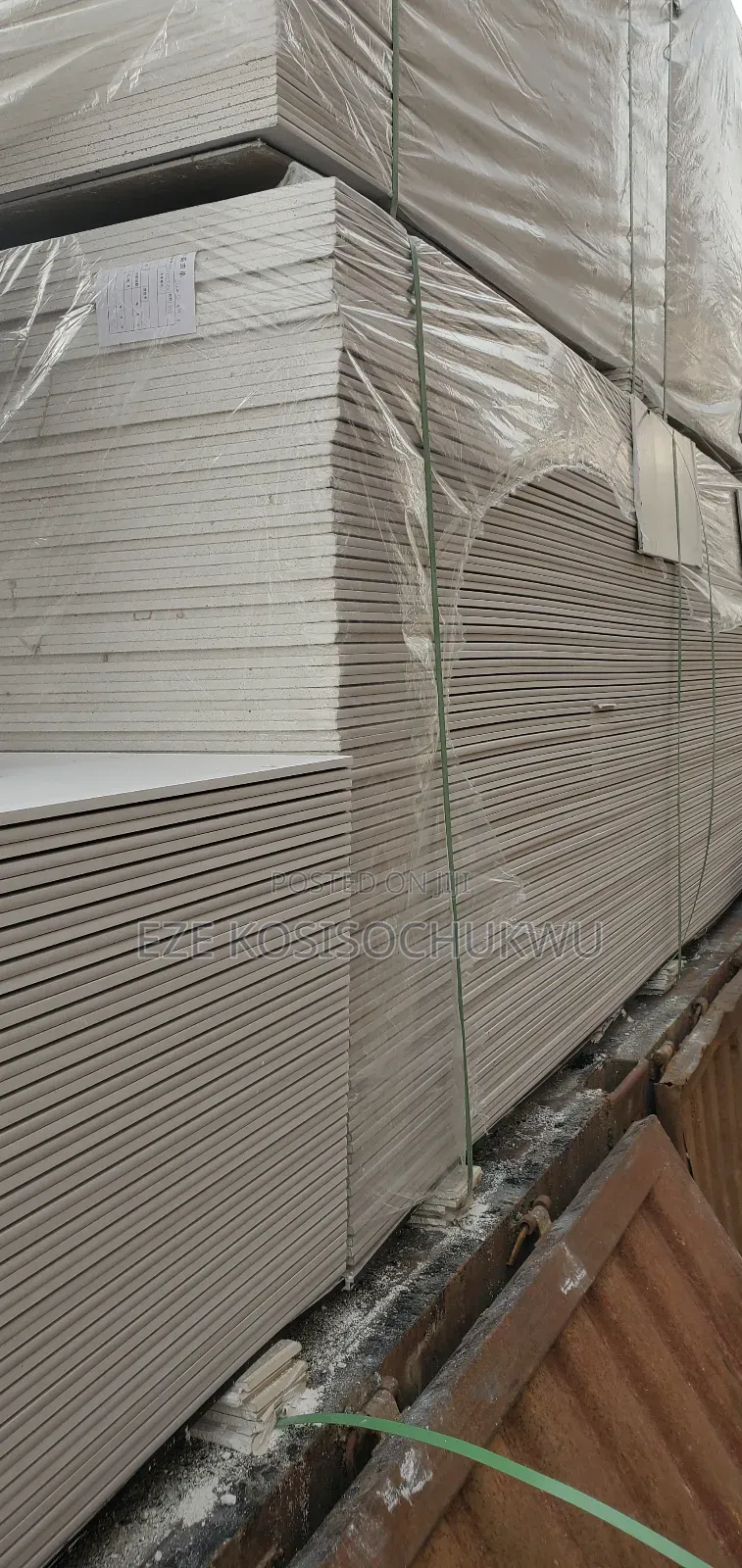Gypsum Plaster Board 3m X 12mm