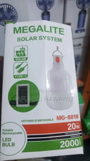 20w Bulb With Panel