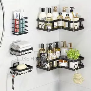 5 in 1 Bathroom Corner Shelf Shower Candy