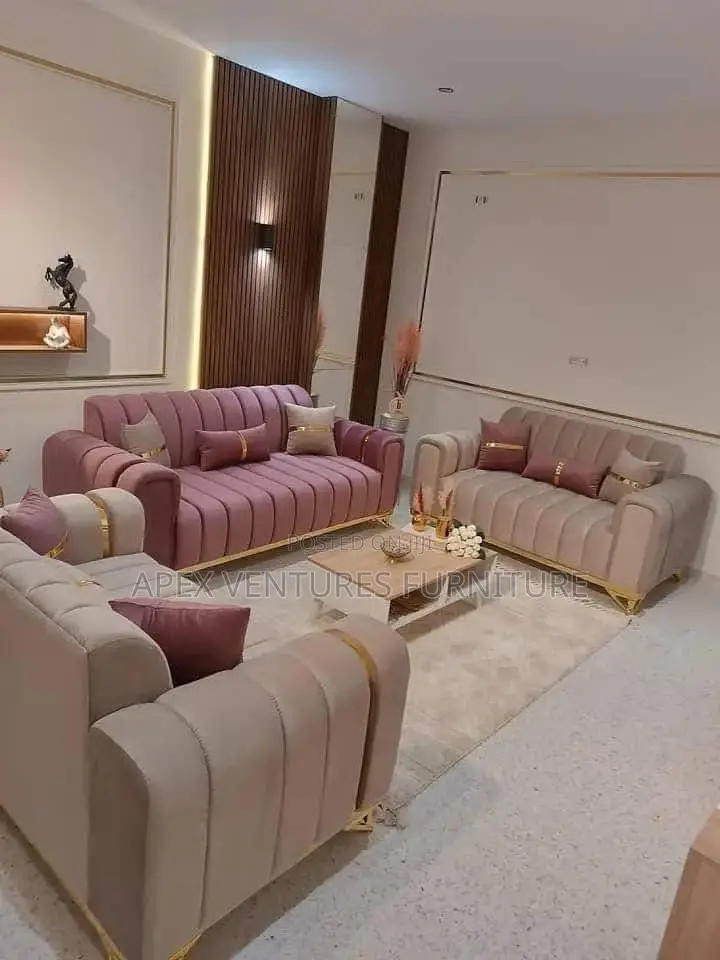 Seven Seaters Couch With Centre Table