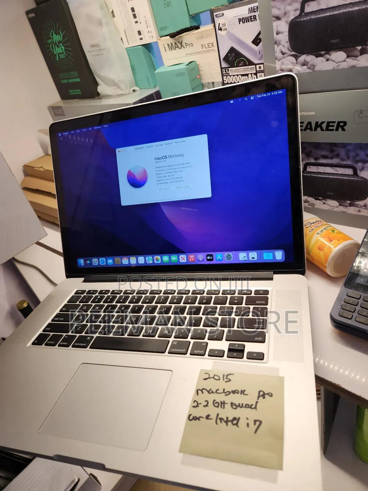 Laptop Apple MacBook 2015 16GB Intel Core i7 SSD 256GB