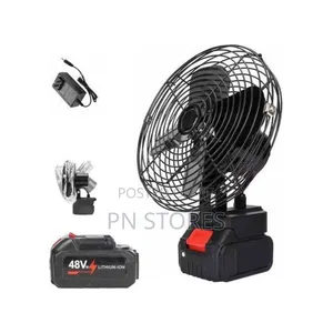 Wireless Charging Fan (Lithium Battery Powered)