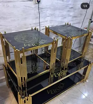 High Quality Imported Center Table With 2 Side Stools Available