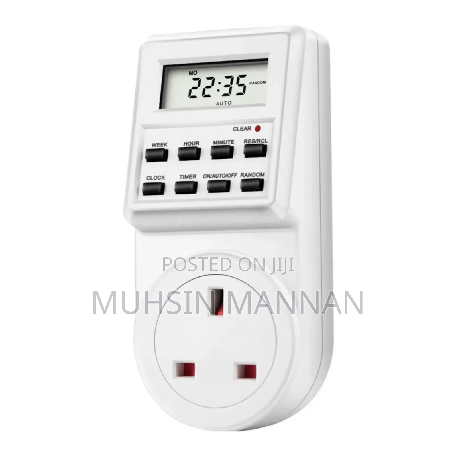 Digital Timer Plug Socket