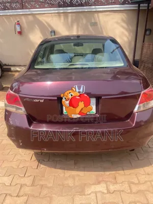 Honda Accord 2008 Red