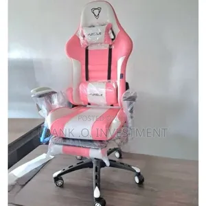 Furgle Egornomic Swivel Gaming Chair - Pink