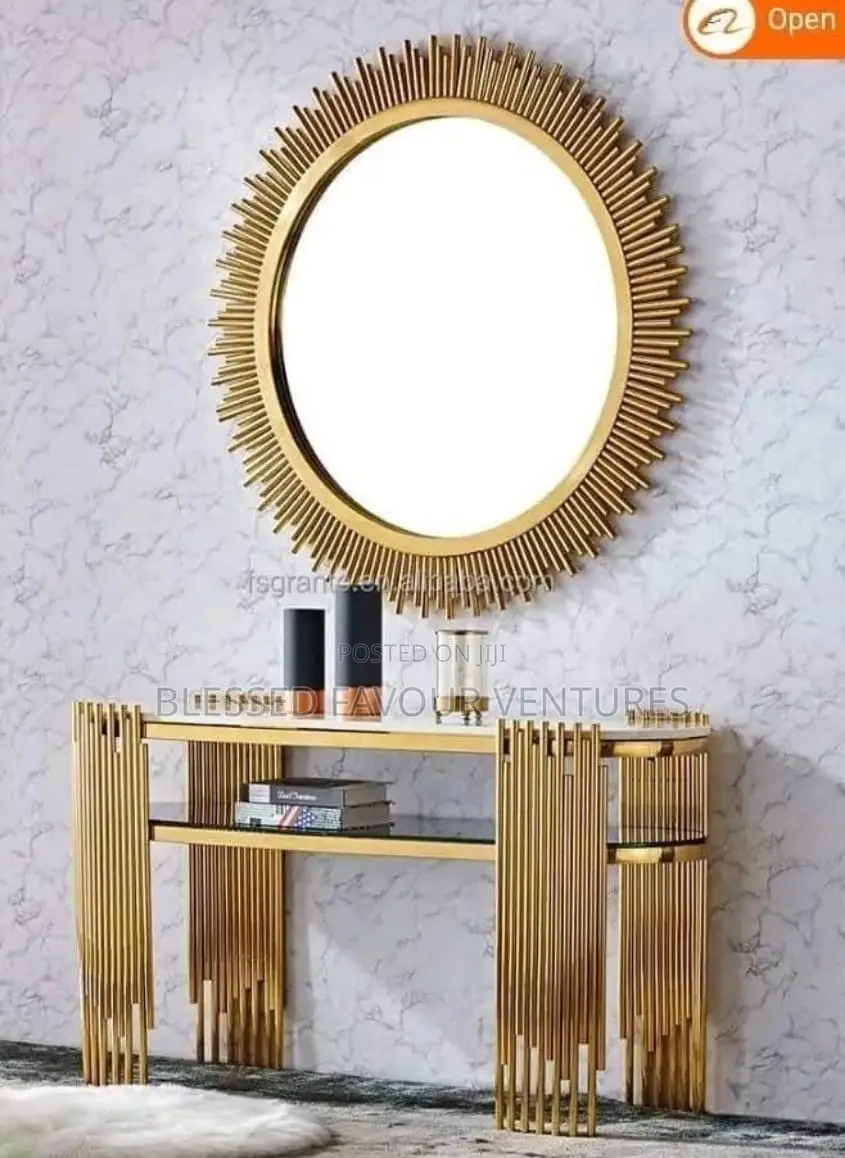 Brand New Imported Mirror Console Available to Pick Up