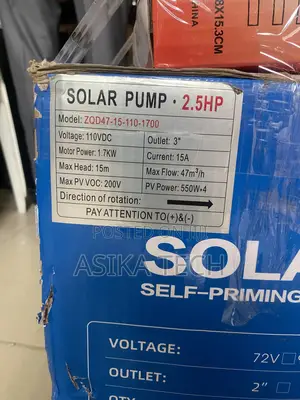 2.5hp 3-Inch Dc Solar Water Pump - High Power
