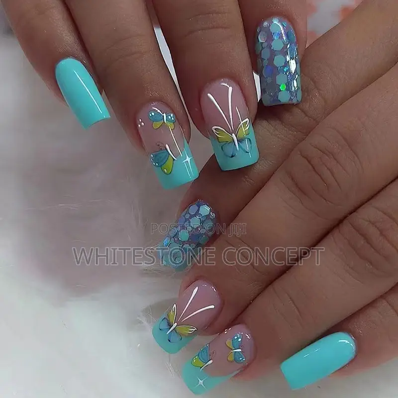 Finger and Toes Press on Artificial Nails