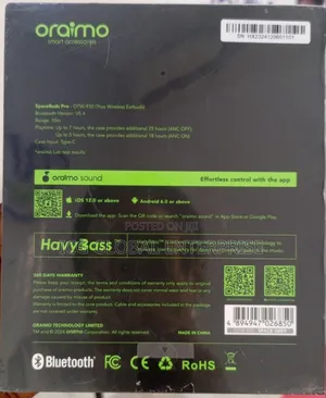 Oraimo Spacebuds Pro Superb Base and Active Noise Cancellation