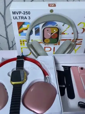 MVP-250 Ultra Smart Watch With Head Set