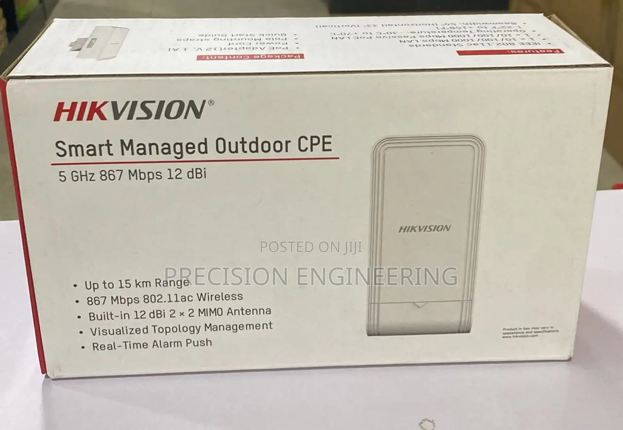Ds-3wf03c-5ac/O 5ghz 867mbps 15km Outdoor Wireless Cpe