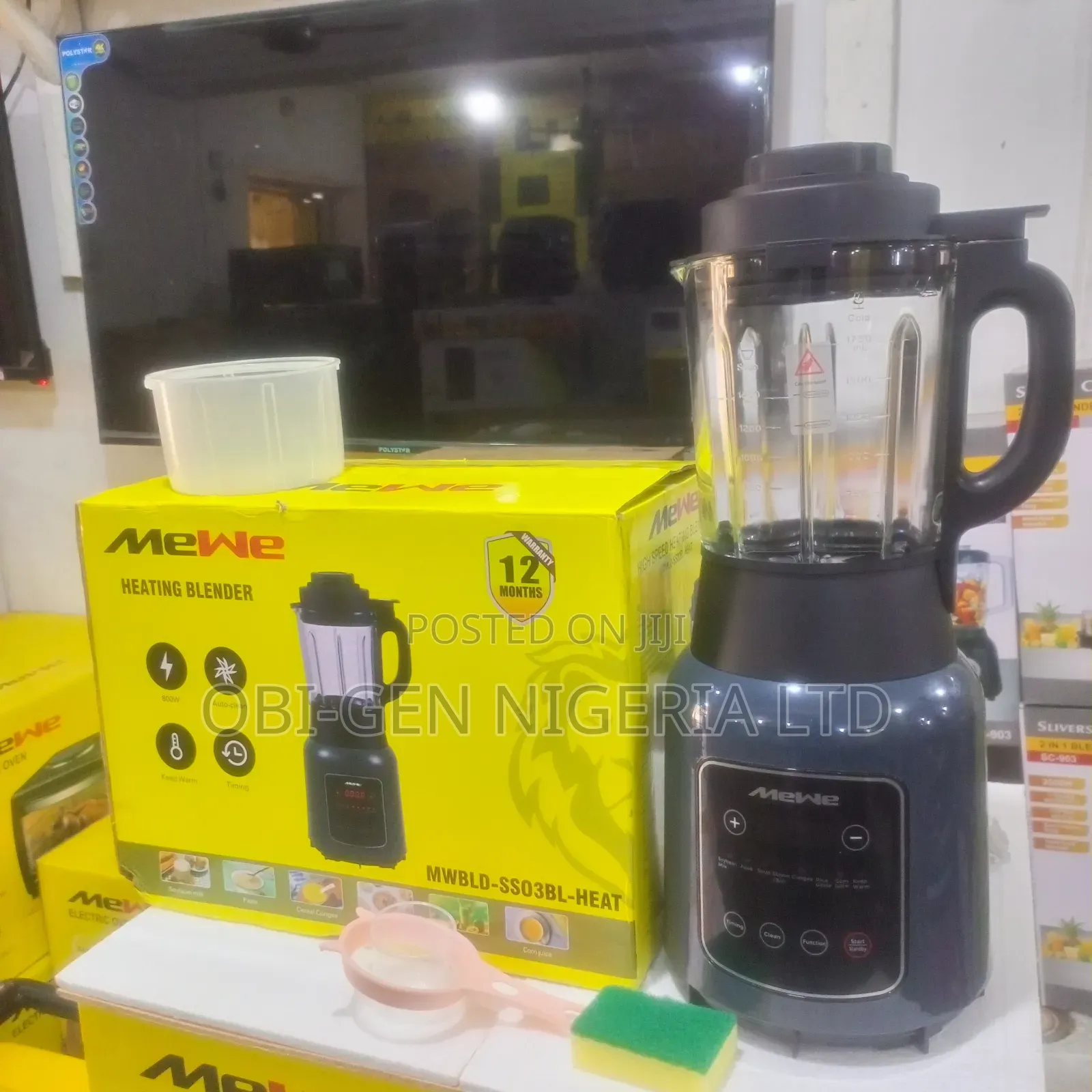 Mewe Heating Blender Mwbld-ss03bl-heat  Set