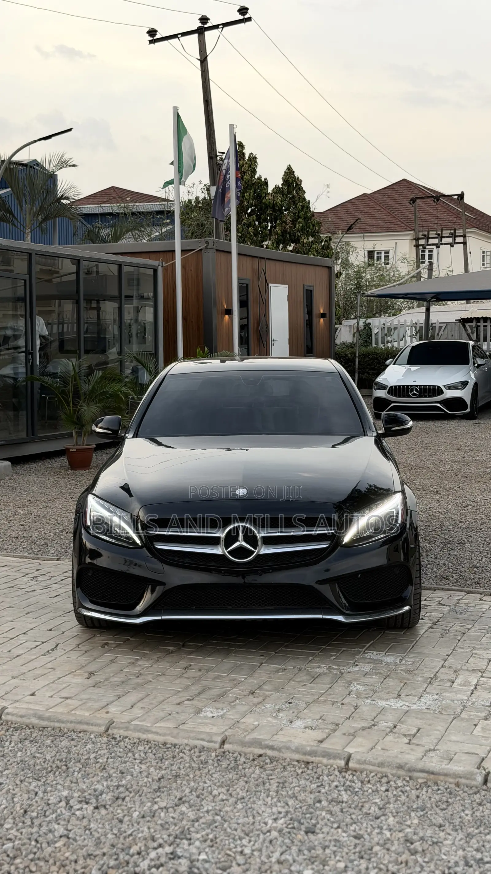 Mercedes-Benz C400 4Matic AWD Sedan (3.0L V6 7A) 2015 Black
