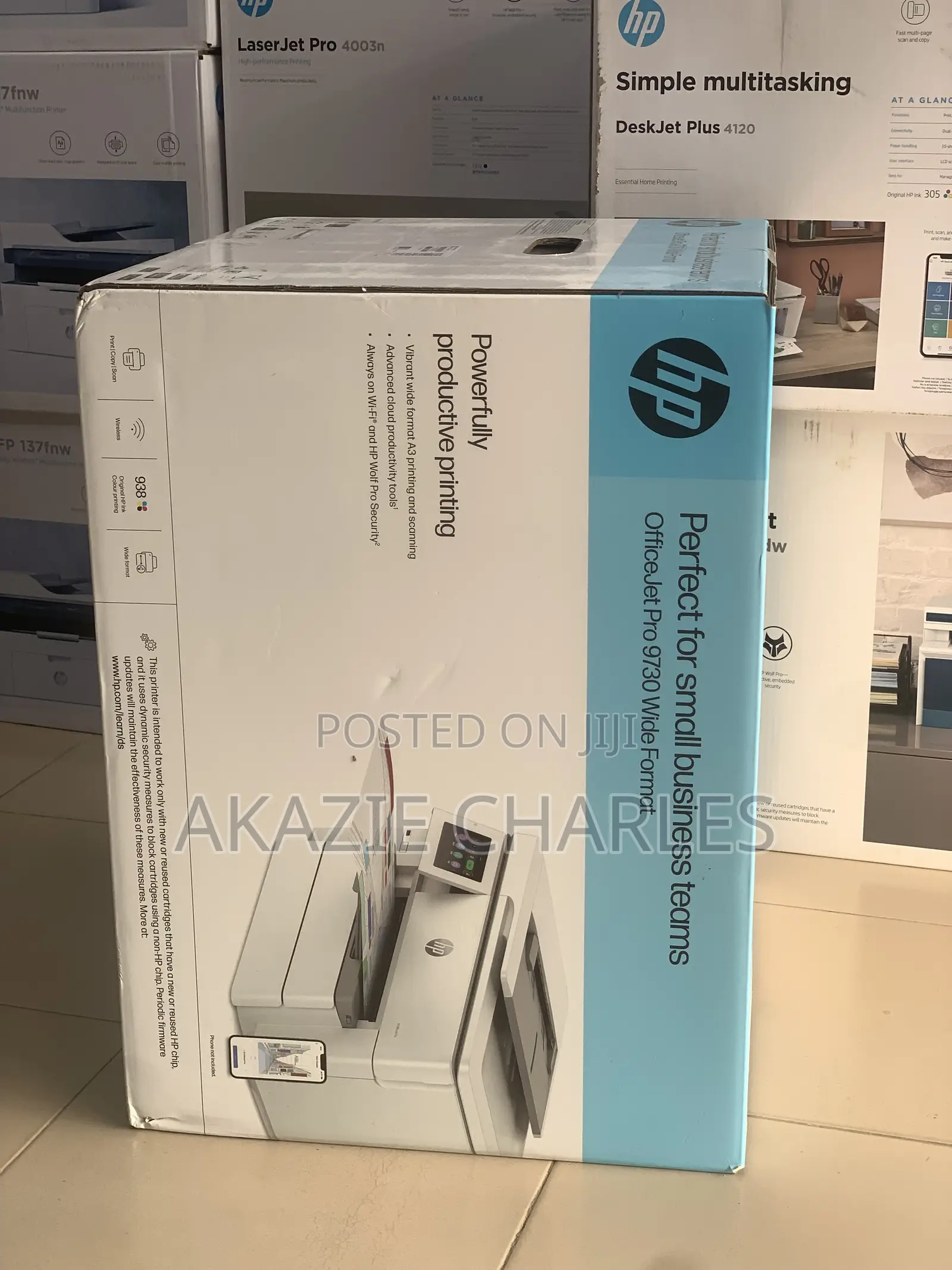 Hp Officejet Pro 9730 Wide Format Printer