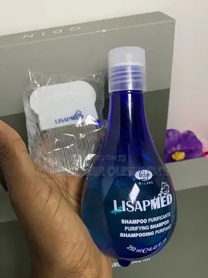 Lice Shampoo With Nit Comb
