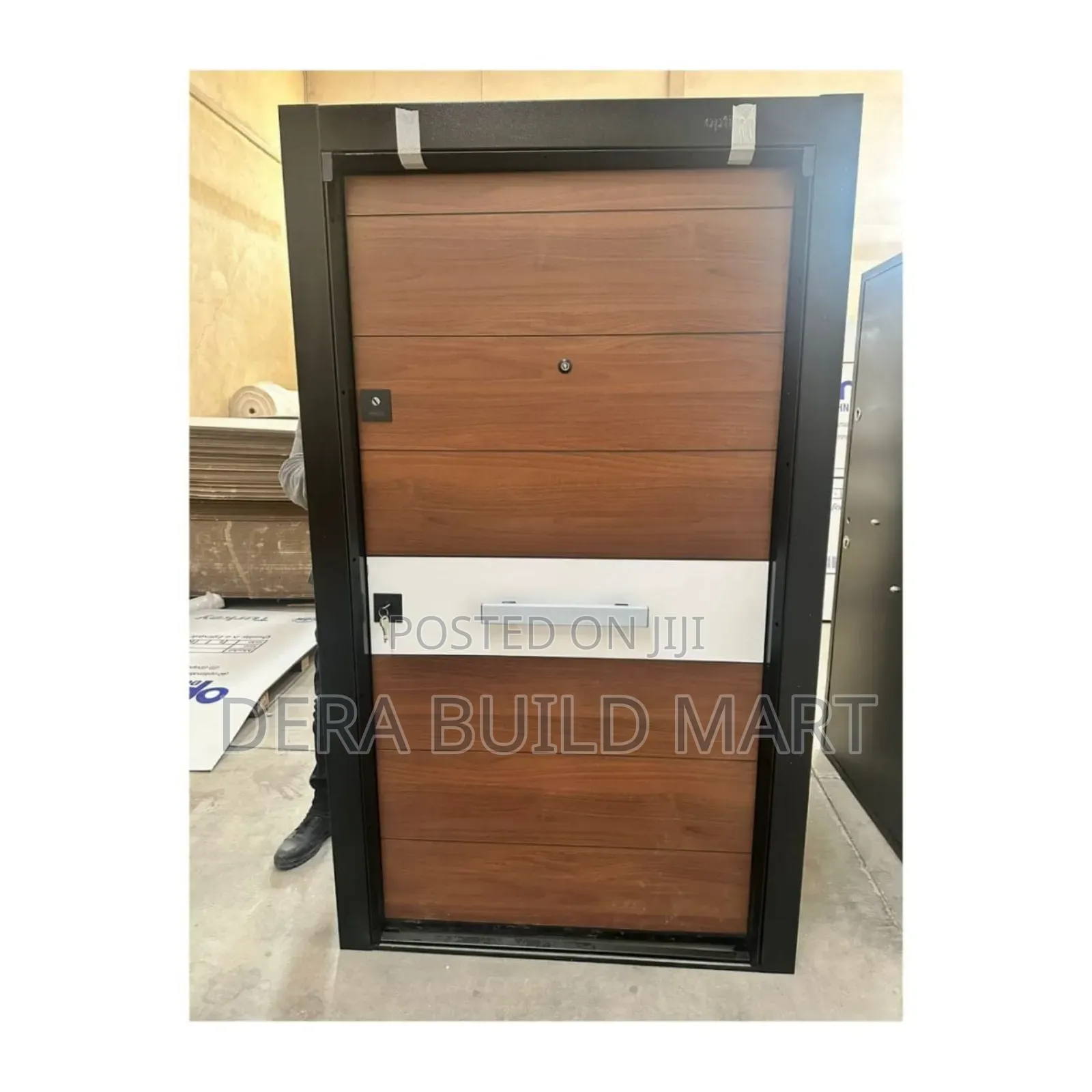 Matte Textured High-Security Door