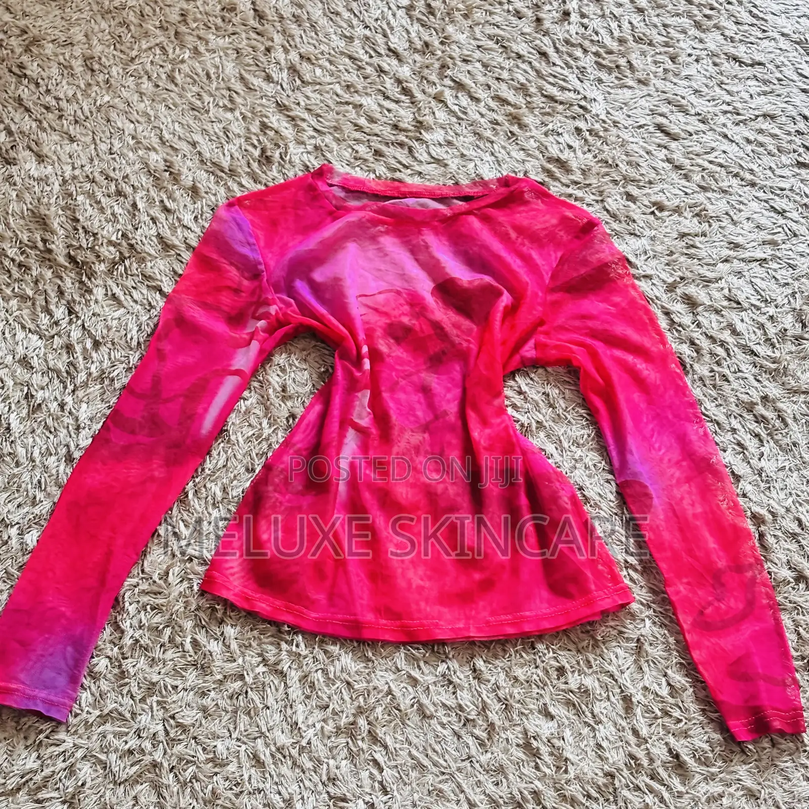 Pink Net Top