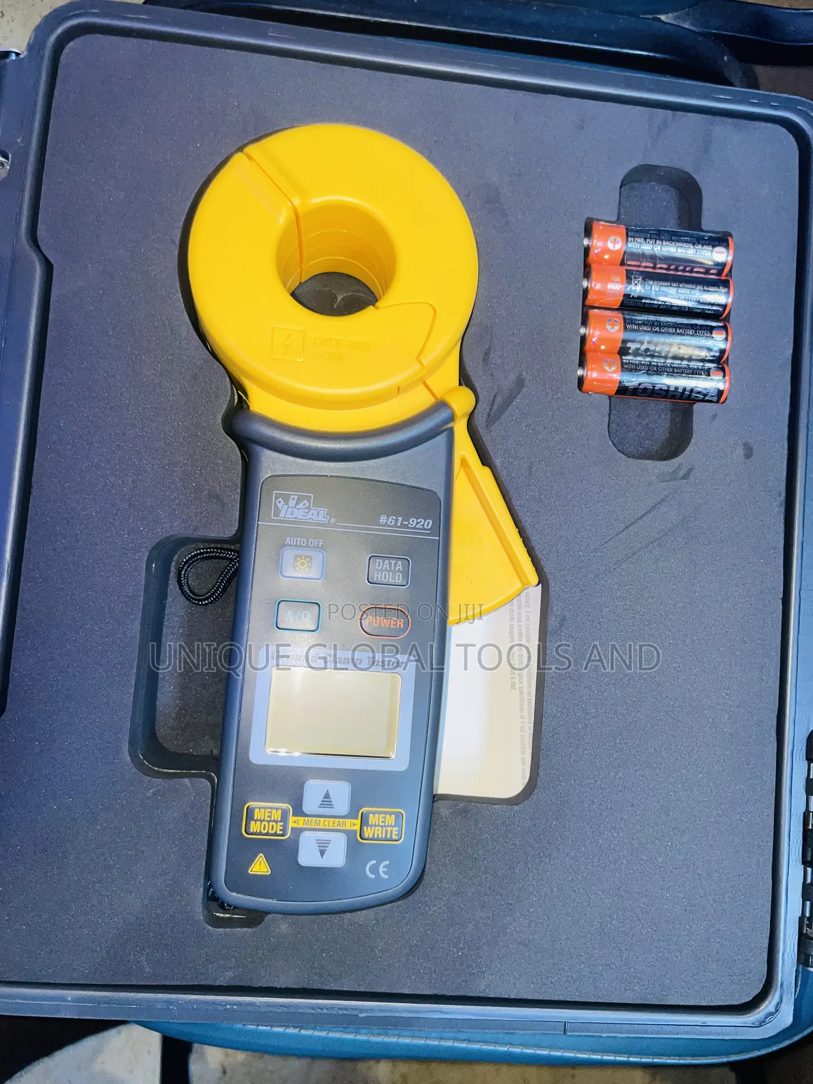 Ideal Ground Resistance Clamp