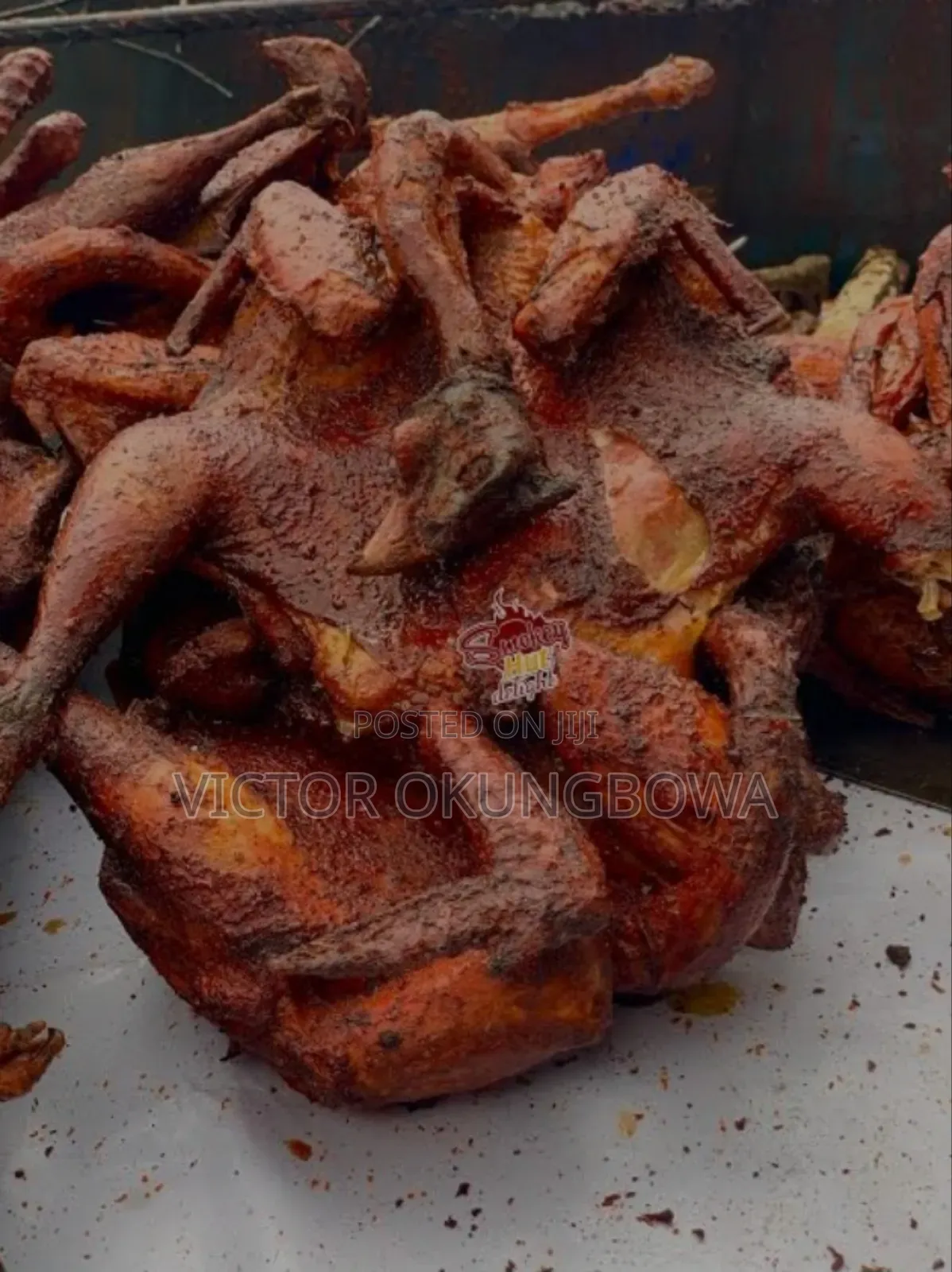 Roasted Guinesfowl