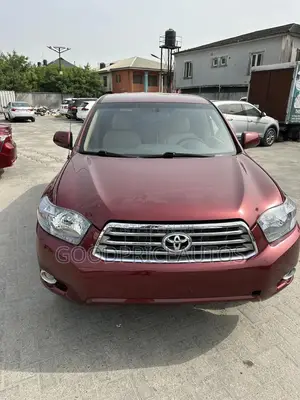 Toyota Highlander 4x4 2008 Maroon