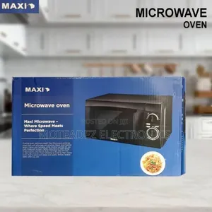 Maxi 20l Dual Cook Low Voltage Quality Microwave Oven (Black)