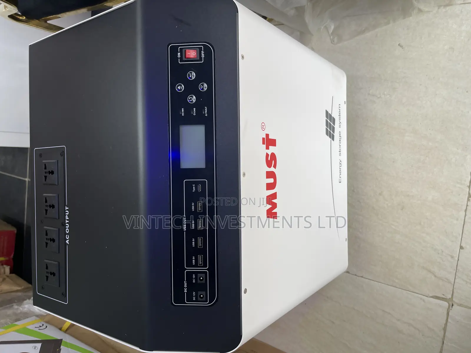 Must 3kva With Inbuilt 7kwh Lithium Battery Solar Generator