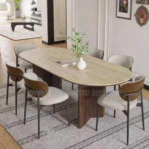 Dining Set With Six Chairs