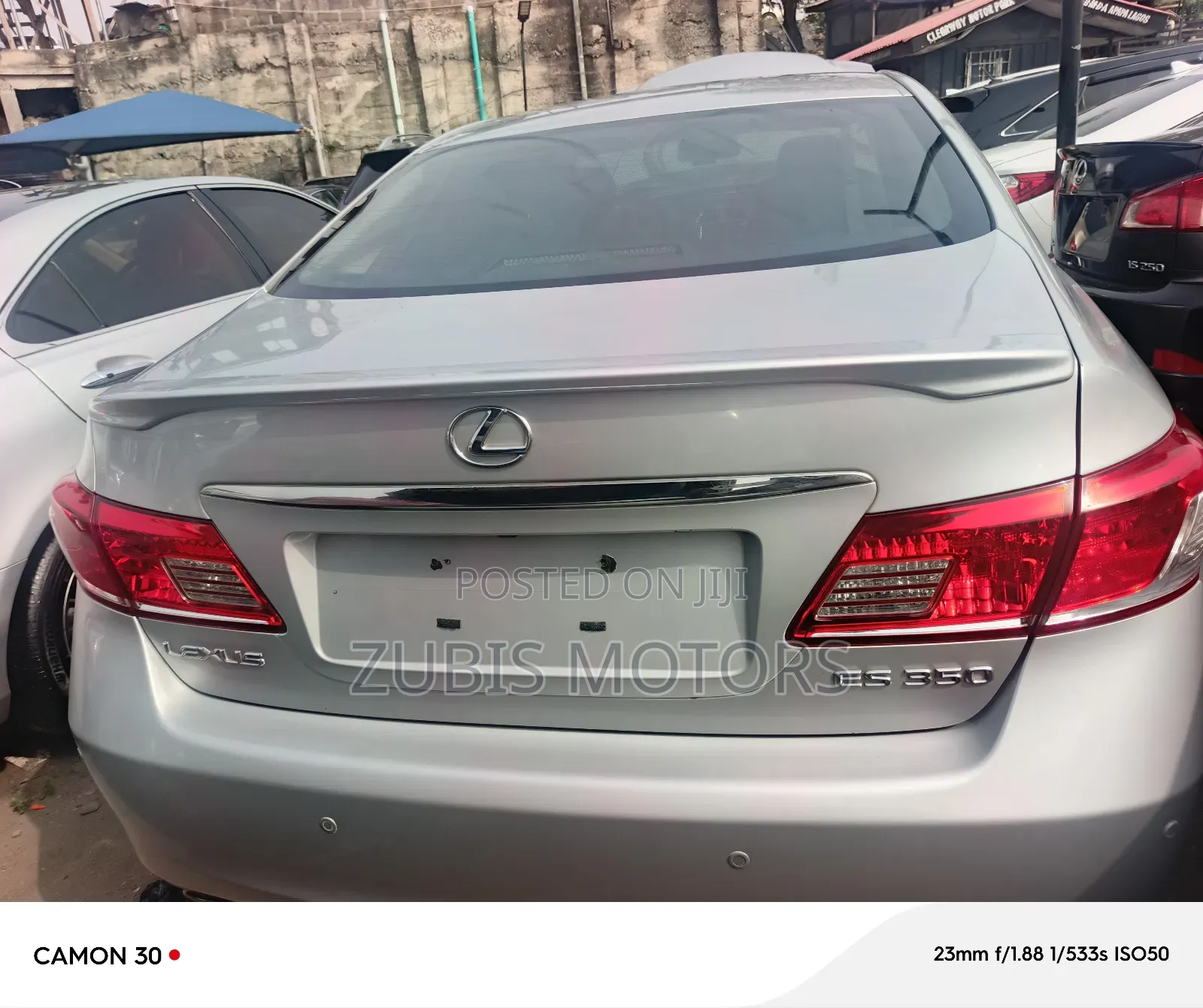 Lexus ES 350 2012 Silver