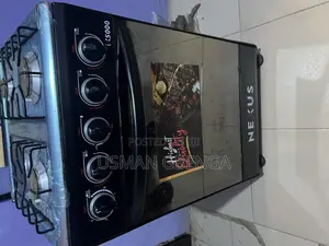 Nexus 3+1 Electric 50/50cm Gas Cooker, Auto Ignition +Oven