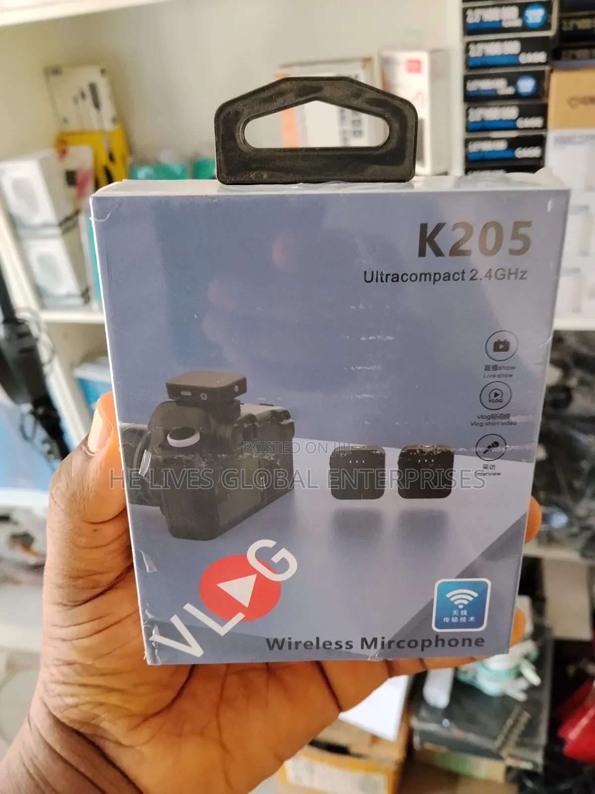  Vlog Microphone for Phone and Camera
