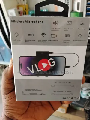  Vlog Microphone for Phone and Camera