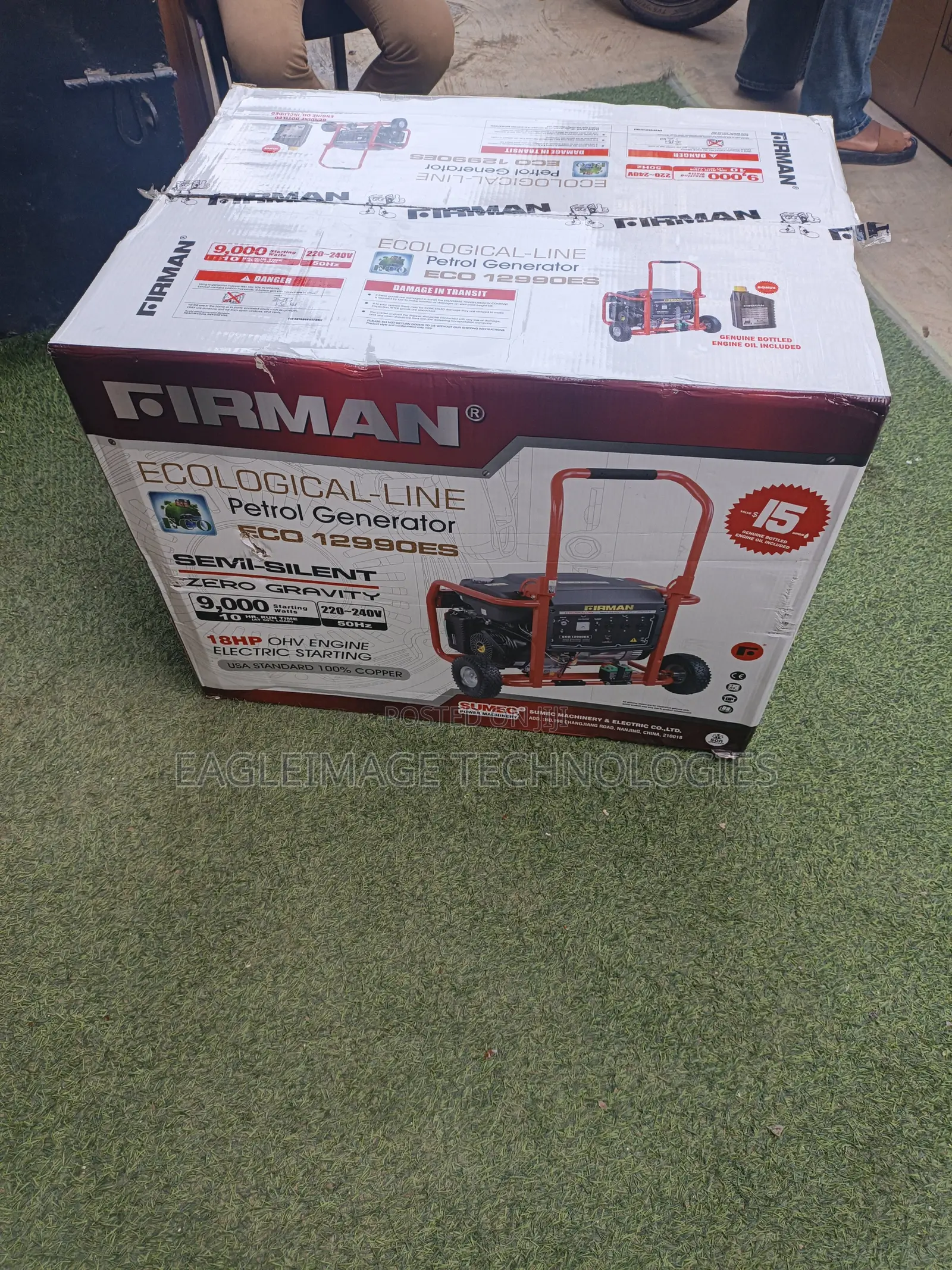 Firman Eco12990es 9kva Premium Generator