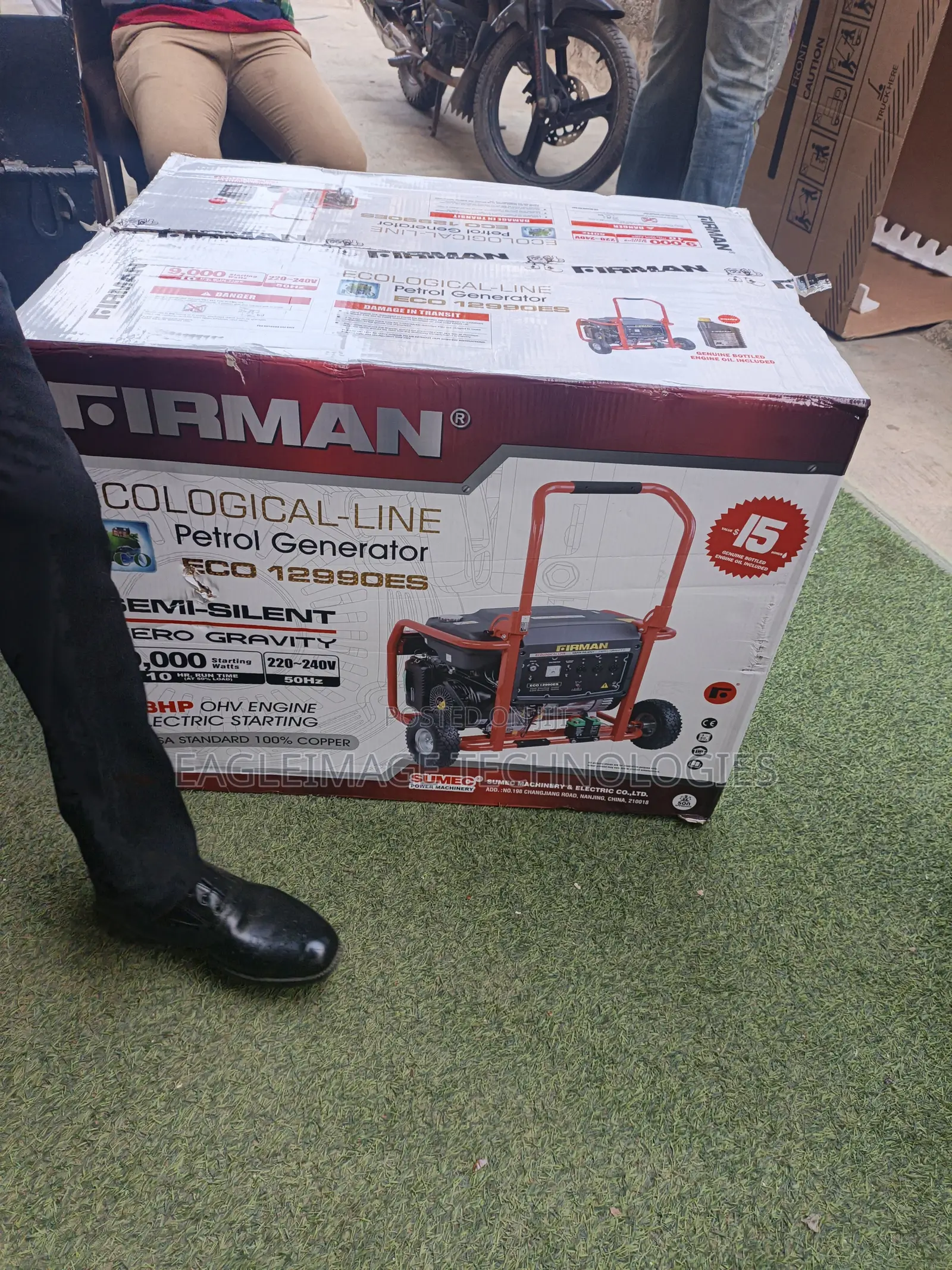 Firman Eco12990es 9kva Silent Strong Generator