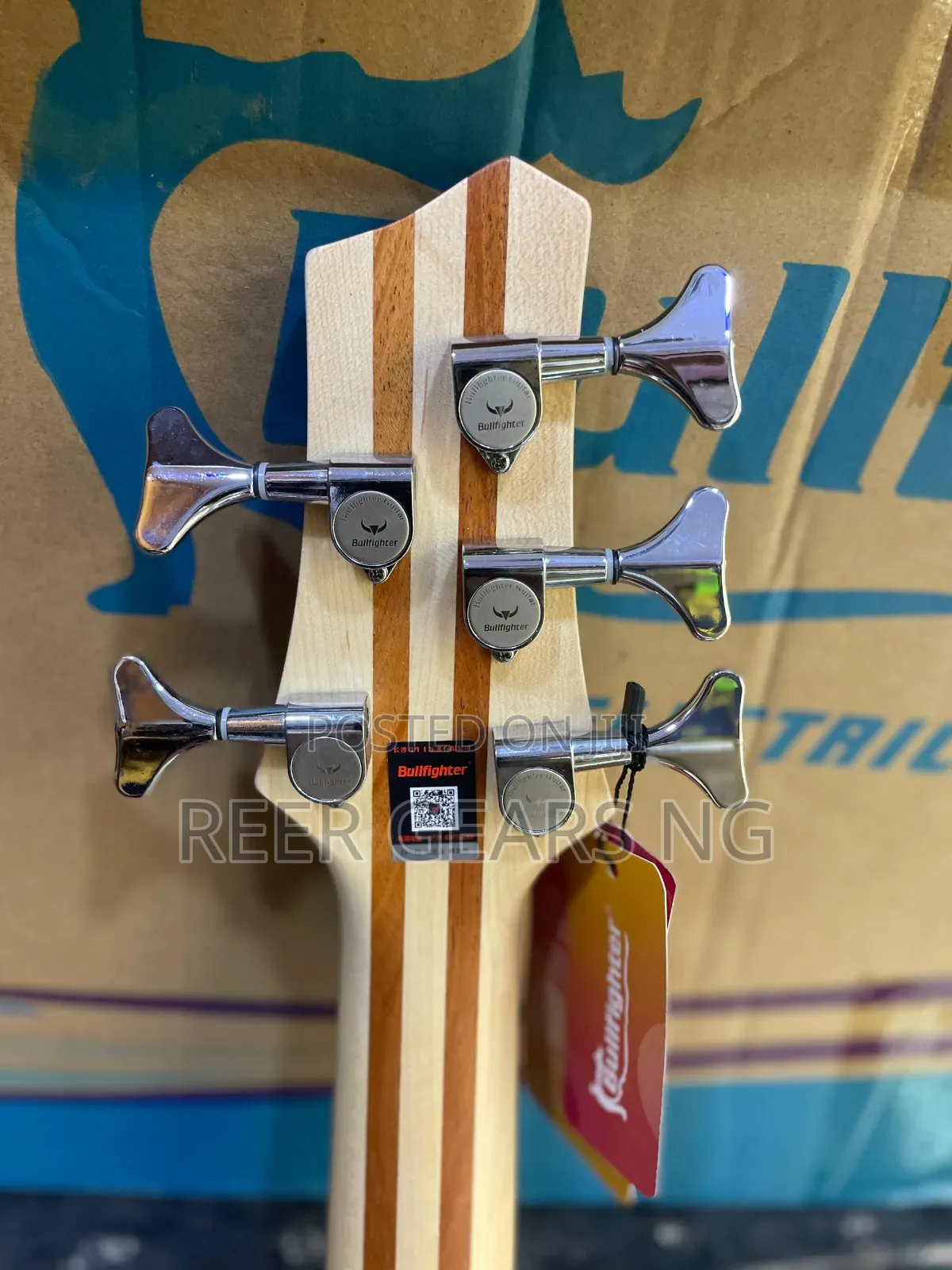 Pro- Bullfighter Signature (Fend) Active 5 Strings Bass Guitar