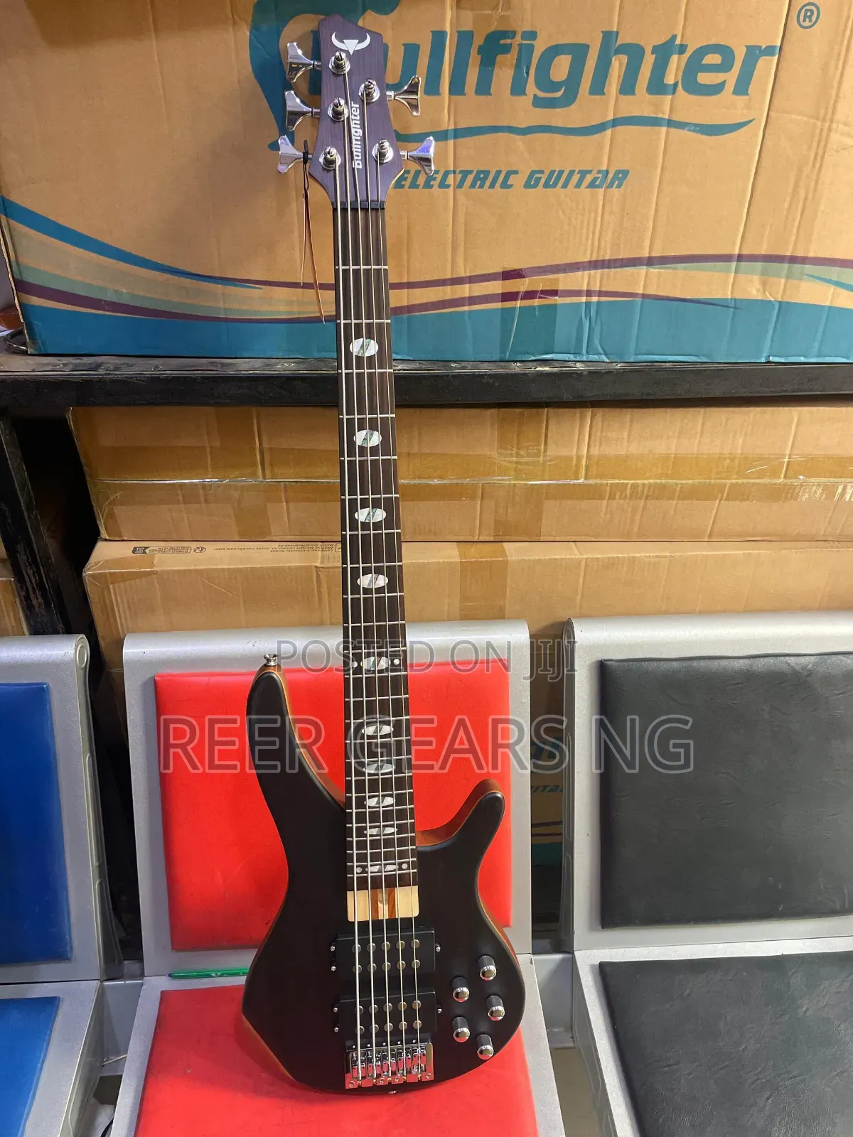 Pro- Bullfighter Signature (Fend) Active 5 Strings Bass Guitar